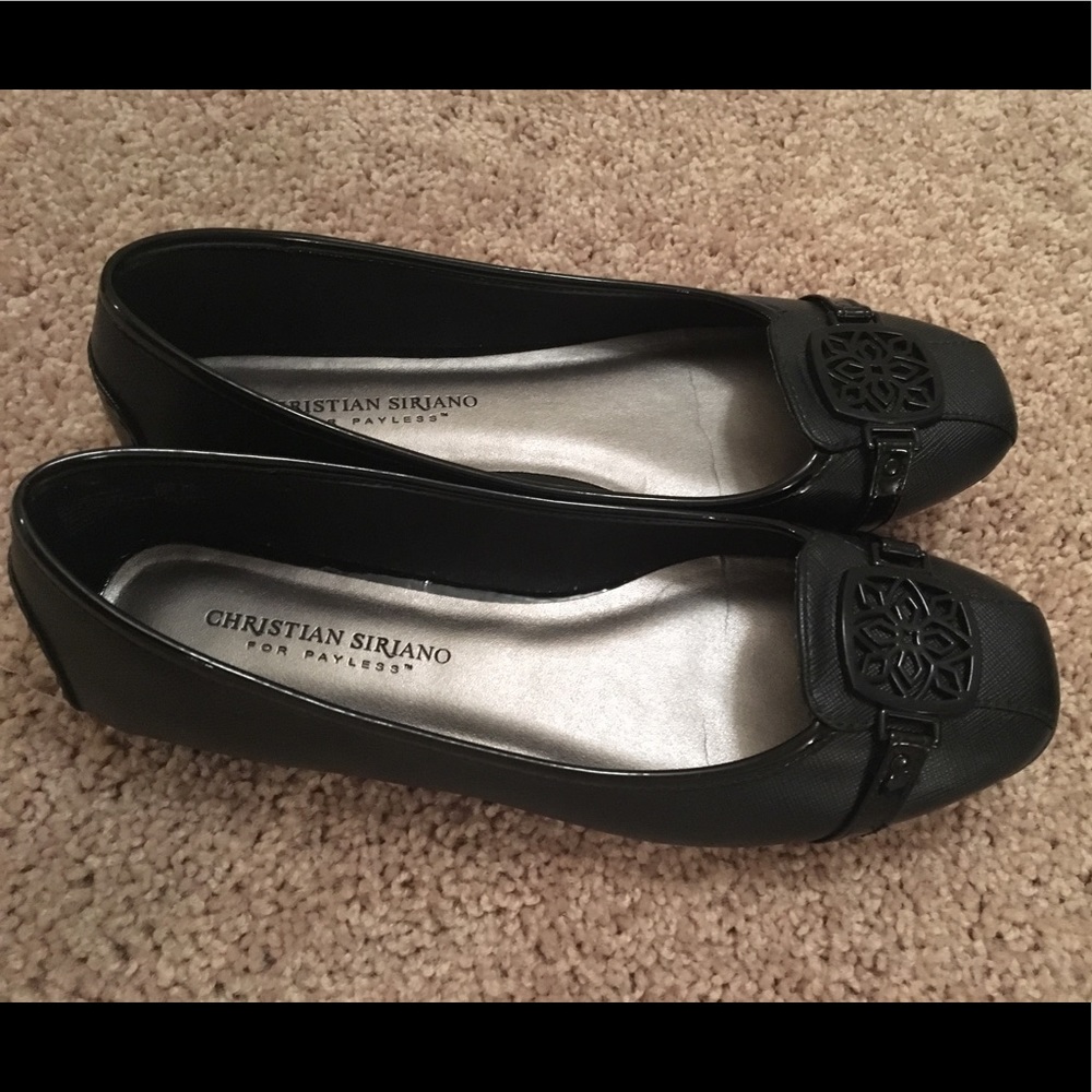 Christian Siriano Black Flats